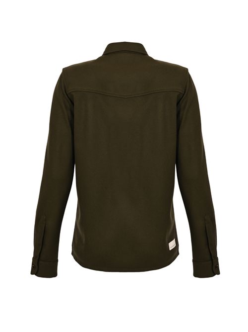 Camicia Handly in misto lana e cashmere Nine in the morning | 9FW25 HD69OLIVA